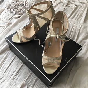 Nina strappy heeled sandals